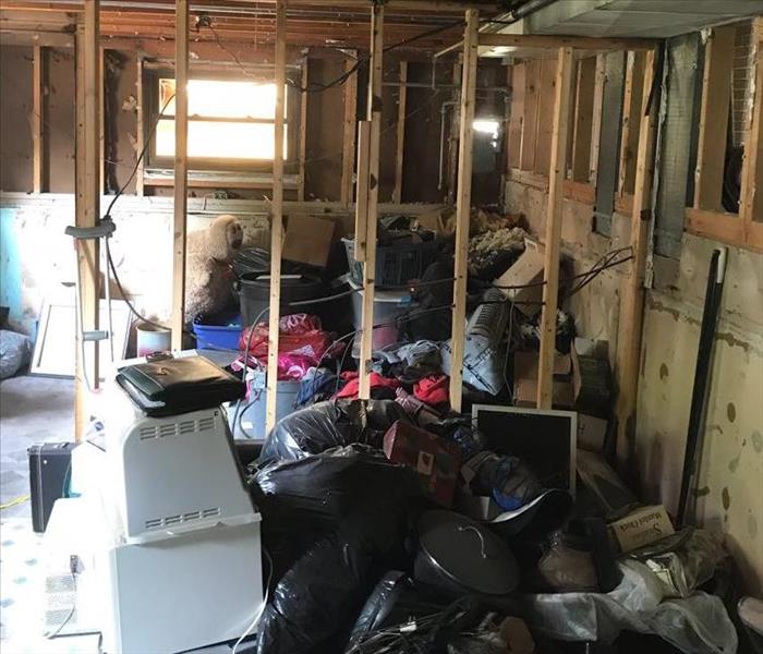 Contents from crawl space removed